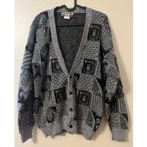 Patterned Cardigan